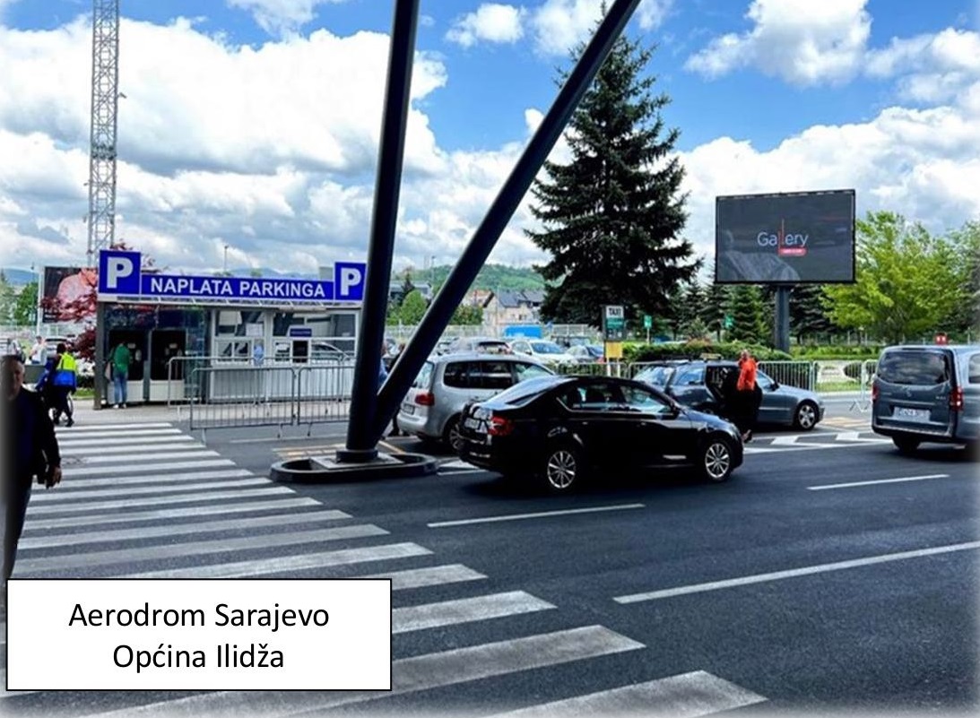Led Display Aerodrom Sarajevo