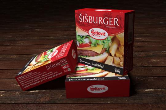 Šišburger 500g